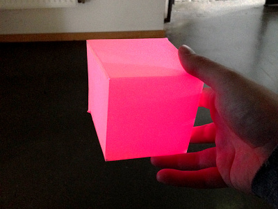 Light Cube craft cube hfk light paper papercraft