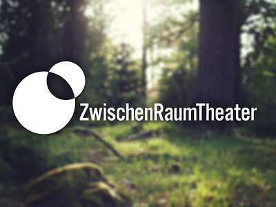 ZwischenRaumTheater between logo logodesign theater theatre zwischen zwischenzeit