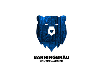 Barningbräu - Winterwarmer beer brewing craftbeer logo logo design