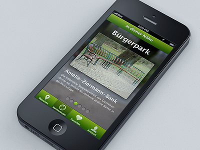 ParkBench App app bench iphone park