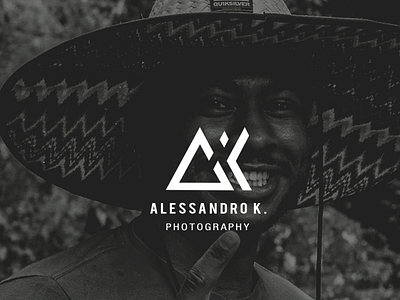 Alessandro Kevin Photography Logo branding design logo