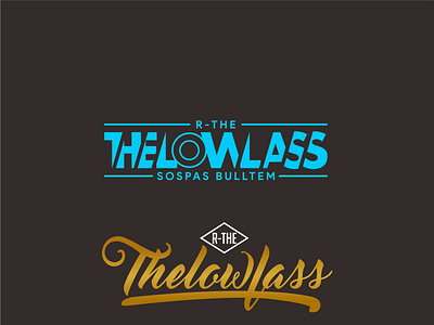 thelowlass animation branding design illustrator lettering logo minimal type typography vector