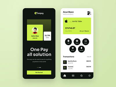 Payment App ui ux