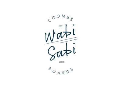 Wabi Sabi Rebrand board shop