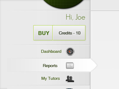 Dashboard admin dashboard green ui