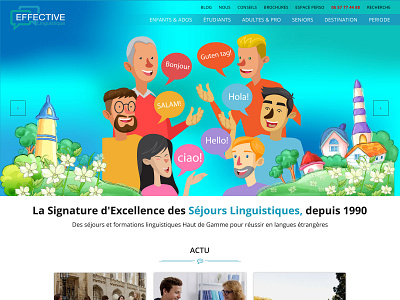 Education Website language school