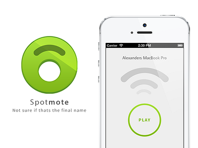 Spotmote UI & Logo