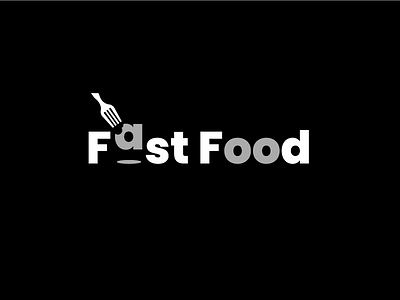 Fast Food Logo branding branding design fastfood logo food food logo fork logo logo design logo mark