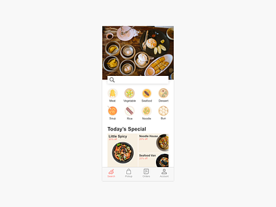 Food Delivery app food app ui