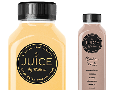 Juice Branding 3d badge bottle branding cold pressed juice juice logo mockup organic retro
