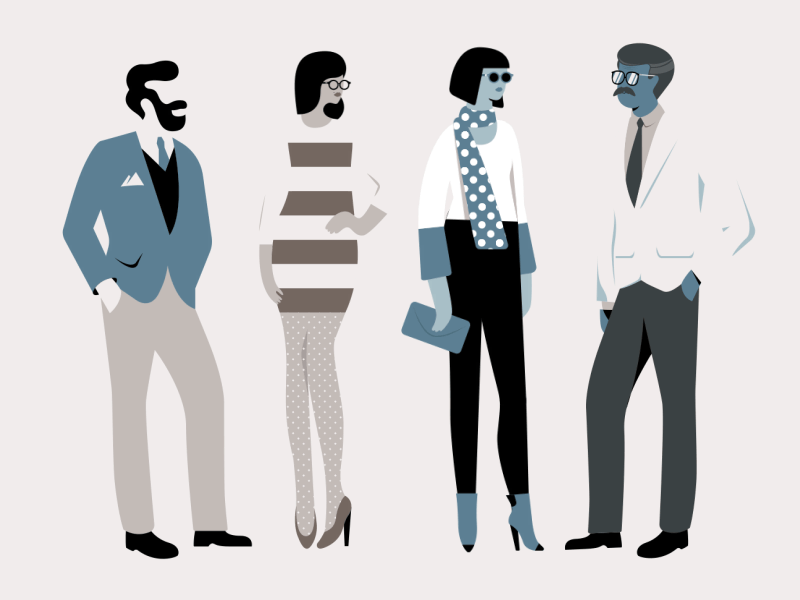 BNP Characters by Teodor Hristov for Lobster on Dribbble