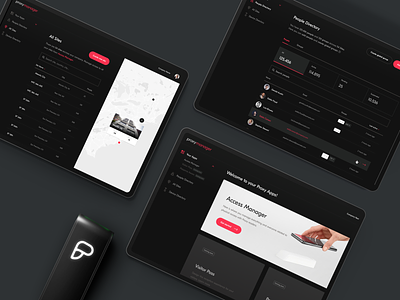 Proxy Dashboard black business design digital platform product design service technology ui ux website