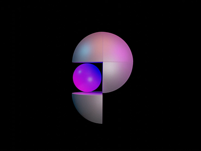 Pluto spatial object 3d ar geometry icon logo object shape spatial sphere virtual reality