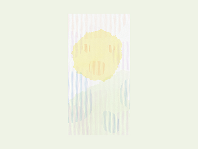 07-14-22 - Sunrise illustration lines quickie simple warmup