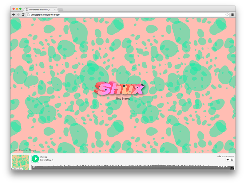 tinystereo.alexprofera.com web html css animation design web design