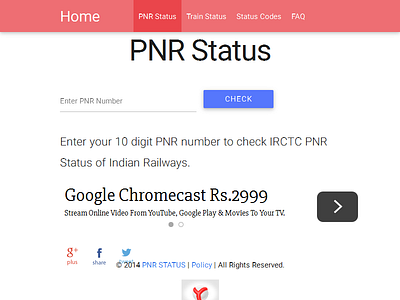 pnr enq