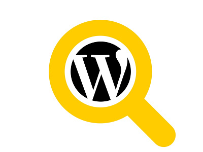 WordPress Search Icon icon search wordpress