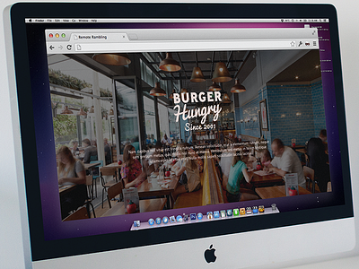 Burger Website flypay get your wip game proper web design wip