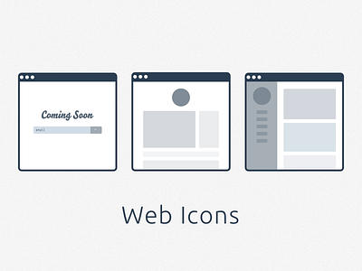 Web Icons launchpage
