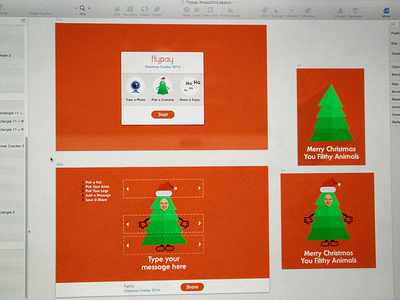 Christmas Is Coming christmas flypay wip