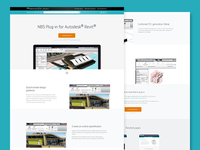 NBS Plug-in for AutodeskⓇ RevitⓇ animation bim mobile nbs redesign responsive ui ux