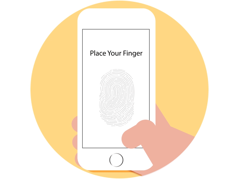 Iphone Fingerprint Sensor Animation animation iphone motion motiondesign