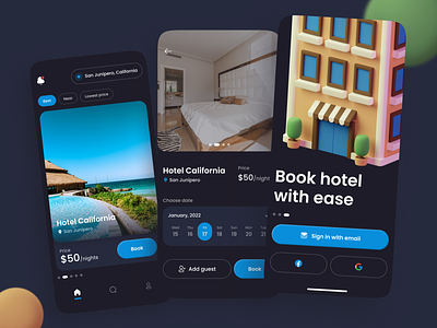 Hotel Booking app exploration 🏨