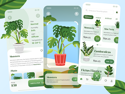 Plant Store App Exploration