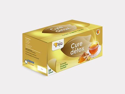 Cure détox packaging