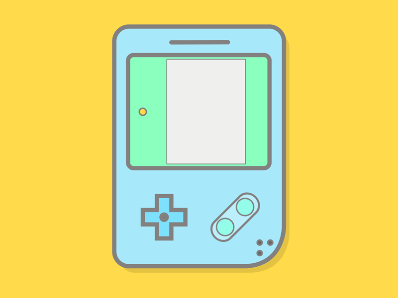 Old school Tetris! animation design flat icon illustration illustrator logo minimal vector