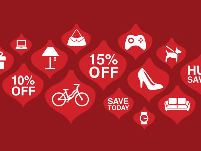 Overstock.com Holiday Sales Graphic