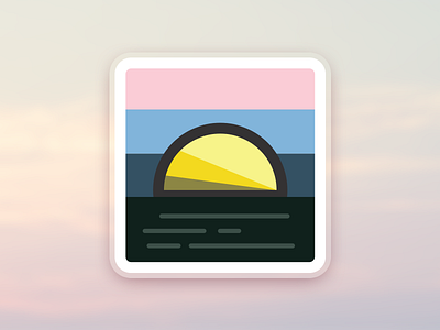 Daily UI 005 - App Icon app icon daily daily ui dailyui for the gram hipster icon instagram ios sunset