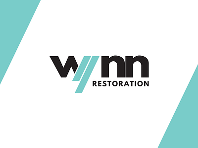 Wynn Restoration branding identity real estate