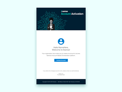Account Activation account activation email