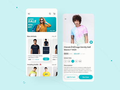 Clothing App UI