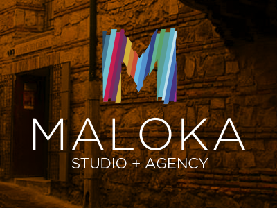 Maloka agency branding design logo maloka studio