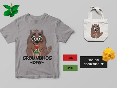 Groundhog day clothes print groundhog groundhog clipart groundhog day groundhog day clipart groundhog day illustration