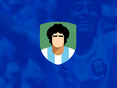 RIP Diego Maradona branding design icon illustrator logo rip vector