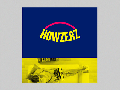 Howzerz / shopping online logo branding logo