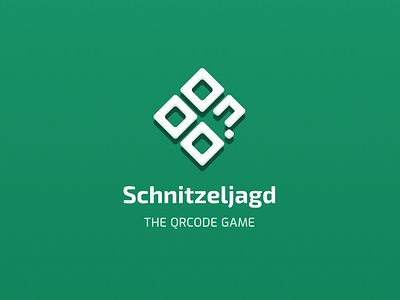 Schnitzeljagd – Geocaching App app brand brand design branding flat flatdesign illustration logo minimal