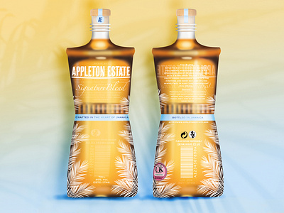 Appleton Estate alcohol branding branding design graphic design logo packaging design redesign render rum