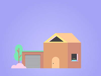 Home design graphic design home house illustration vector