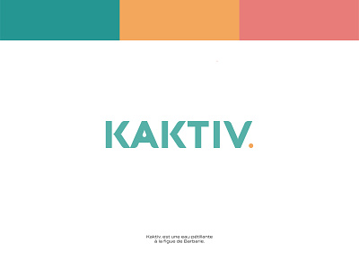 Kaktiv | Logo ❍ brand brand design branding design drink logo sparkling
