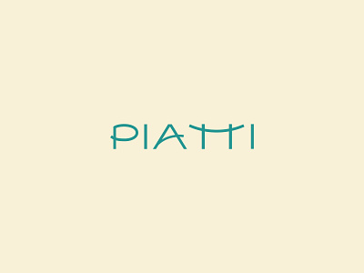 Piatti | Logo ❍ brand brand design branding concept identity italy logo
