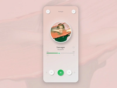 Spotify Redesigned | Neumorphism clean design figma gradient ios minimalistic music music player neumorphic neumorphism shadow simplistic spotify ui ux