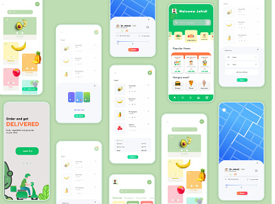 E-grocery | CONCEPT APP app app design branding daily ui daily ui challange dailyui delivery design doordash jahidsoton menulog pathao payment method uber ubereats ui user ibterface ux web website