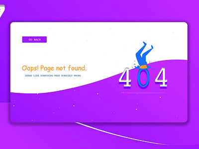 404 ERROR!! UI DESIGN | 007