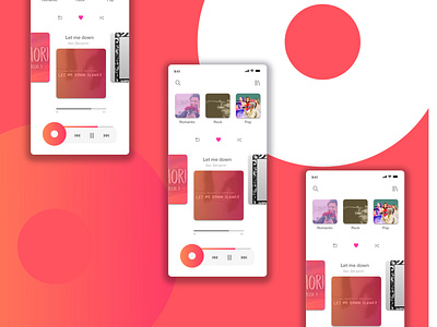 Music App Ui Design app branding daily ui daily ui challange dailyui design music app music app design music app ui song ui ux web website