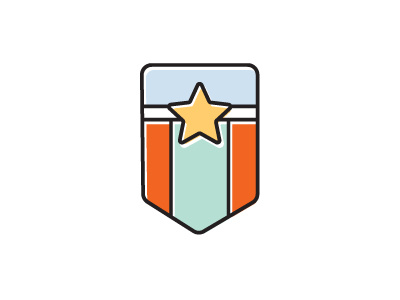 Product Leadership Icon badge banner icon offset product leadership