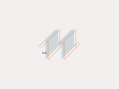 N illustration letter lettering logo typography vector